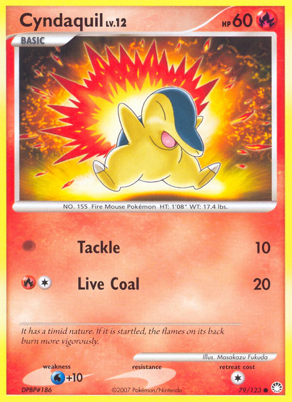 Mysterious Treasures Cyndaquil #79/123